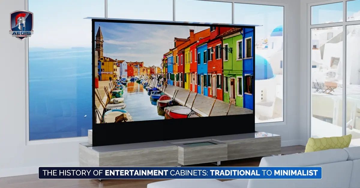 The History of Entertainment Cabinets: Traditional to Minimalist 2 The History of Entertainment Cabinets: Traditional to Minimalist